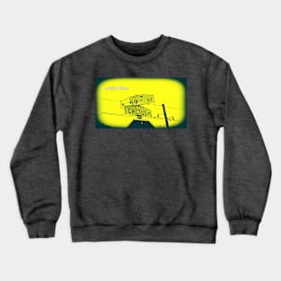 59th Street & Cactus Road, Phoenix, Arizona by Mistah Wilson Crewneck Sweatshirt